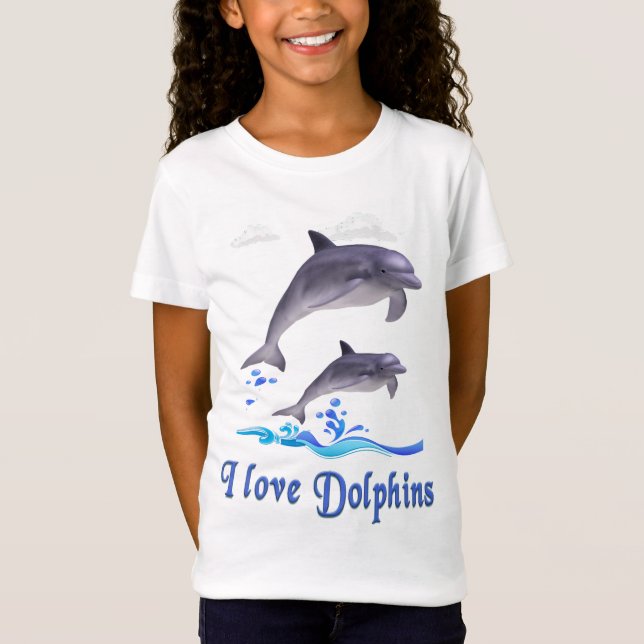Dolphin Love T-Shirt (Front)