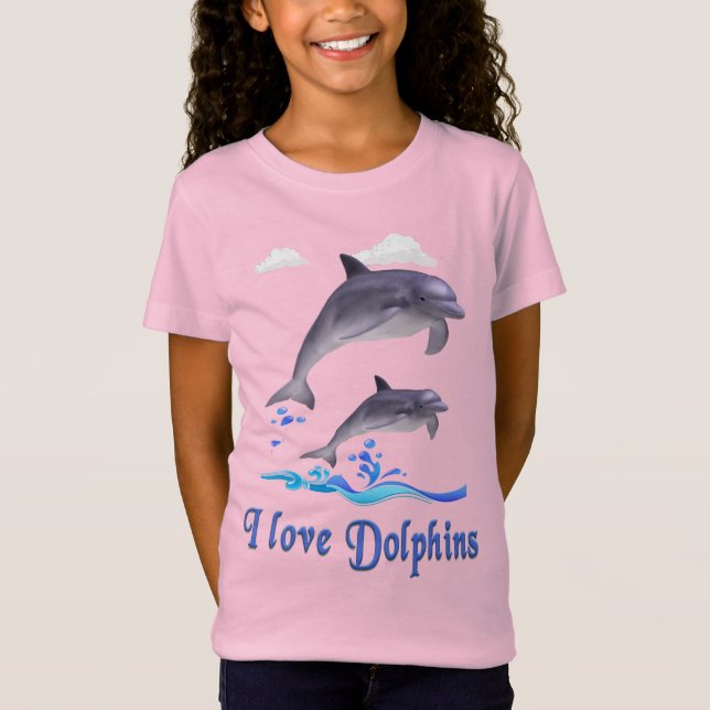 Dolphin Love T-Shirt (Front)