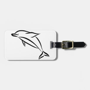 Dolphin Luggage Tag