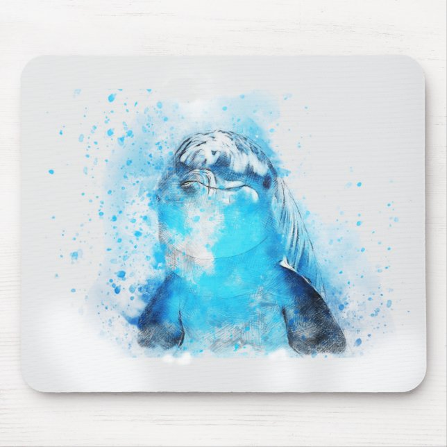 Dolphin Mouse Mat (Front)