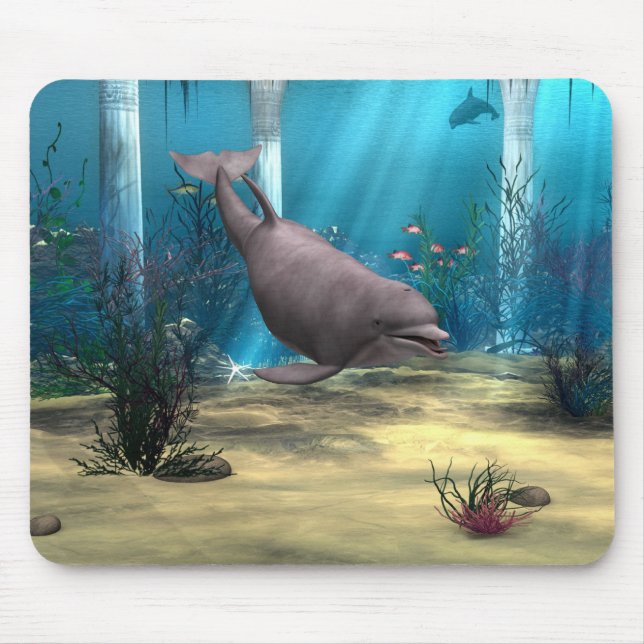 Dolphin Mouse Mat (Front)