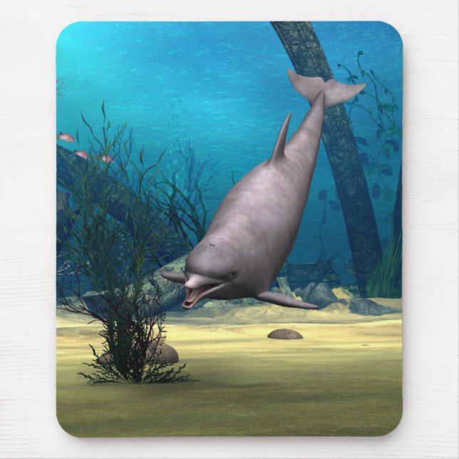 Dolphin Mouse Mat (Front)