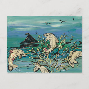 Dolphin Music postcards