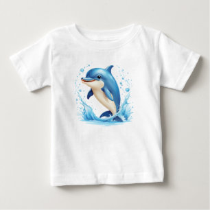 dolphin, nature, water pictures baby T-Shirt
