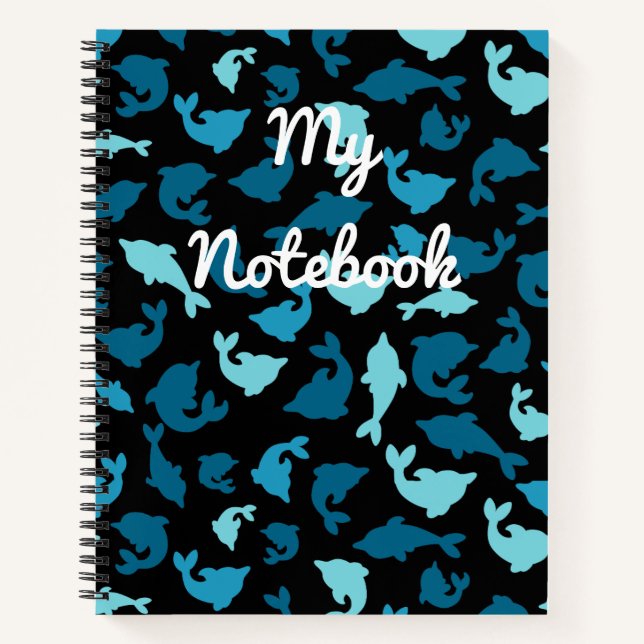 Dolphin Notebook (Front)