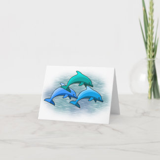 Dolphin notecards