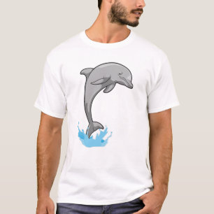 Dolphin over Water T-Shirt