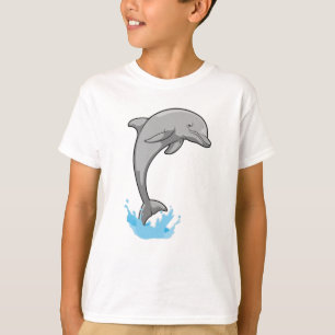 Dolphin over Water T-Shirt