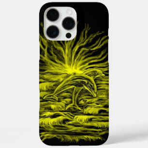 Dolphin pair in the Sunshine iPhone 16 Pro Max Case