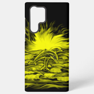 Dolphin pair in the Sunshine Samsung Galaxy Case
