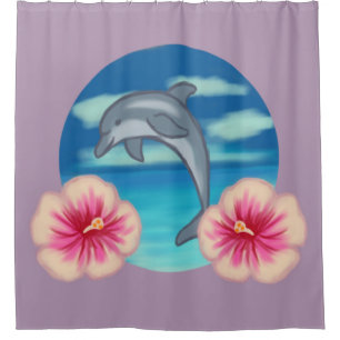 Dolphin Paradise Shower Curtain