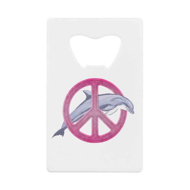 Dolphin Peace Pink (Front)