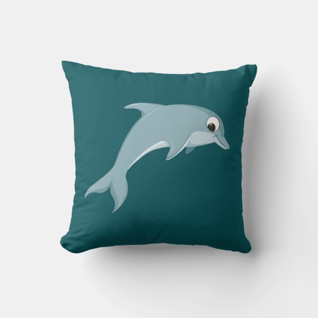 Dolphin Pillow (Front)