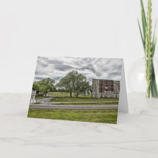 Dolphin playing with water card