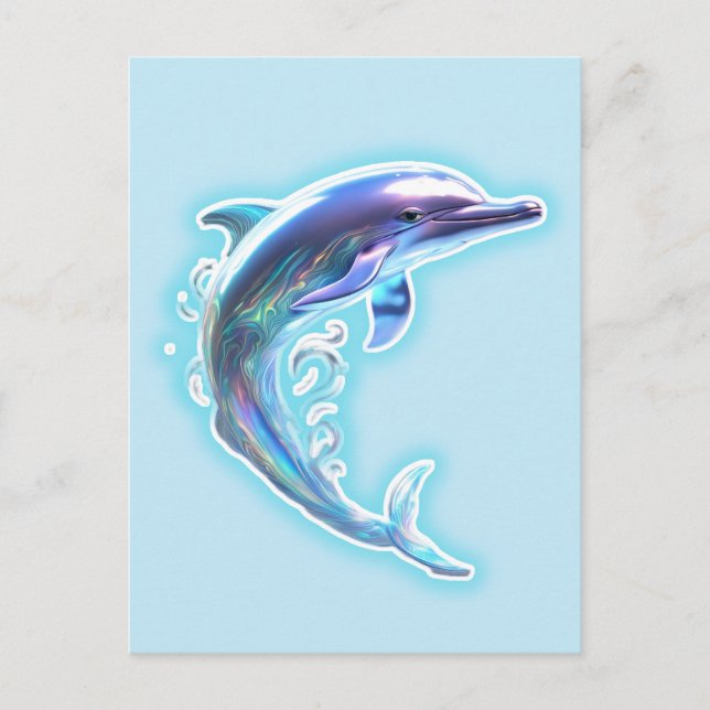 Dolphin  postcard (Front)