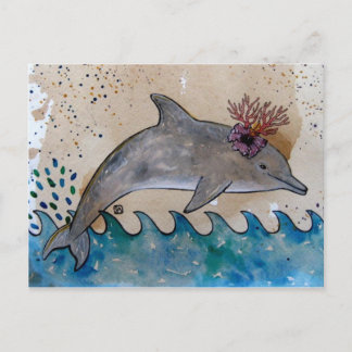 Dolphin Postcard