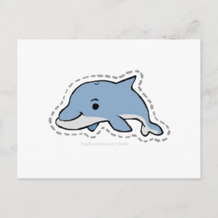 DOLPHIN POSTCARD