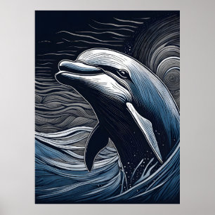Dolphin Poster