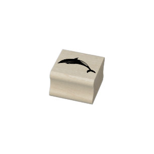 Dolphin Rubber Stamp