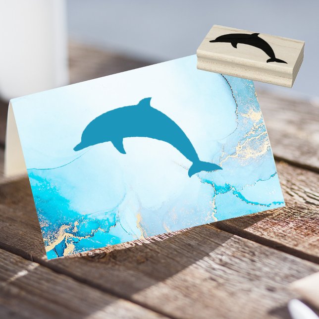 Dolphin  rubber stamp (Creator Uploaded)