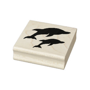 DOLPHIN rubber stamp