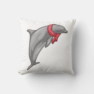 Dolphin Scarf Cushion