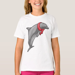 Dolphin Scarf T-Shirt