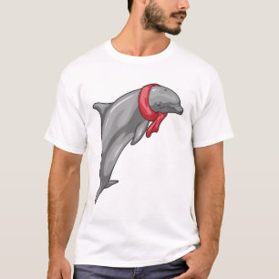 Dolphin Scarf T-Shirt