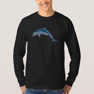Dolphin Sea Beach Shadow Summer Marine Animals T-Shirt