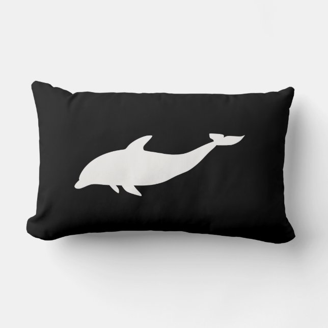 Dolphin Shape Lumbar Cushion (Front)
