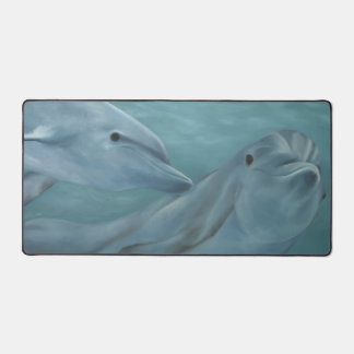 Dolphin Smiles Desk Mat