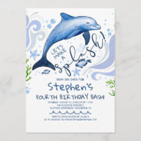 Dolphin Splash | Summer Pool Birthday Party