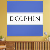 DOLPHIN Sporty Fun Summer Blue White Grey Stripes