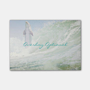 Dolphin Surfer Post-it Notes