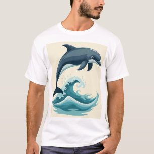 Dolphin T shirt design