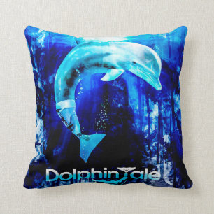 Dolphin Tale Collection Blanket   Unique Gift Idea Cushion
