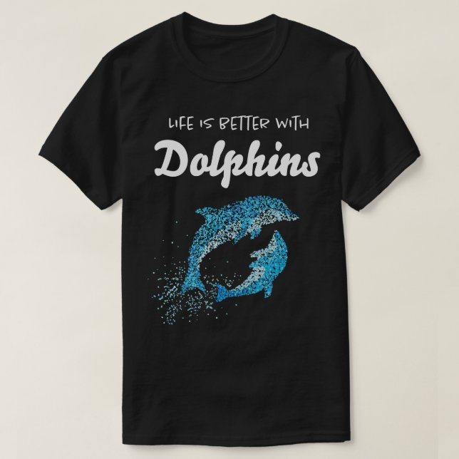 Dolphin Tmmler Ocean Dolphin Lover T-Shirt (Design Front)