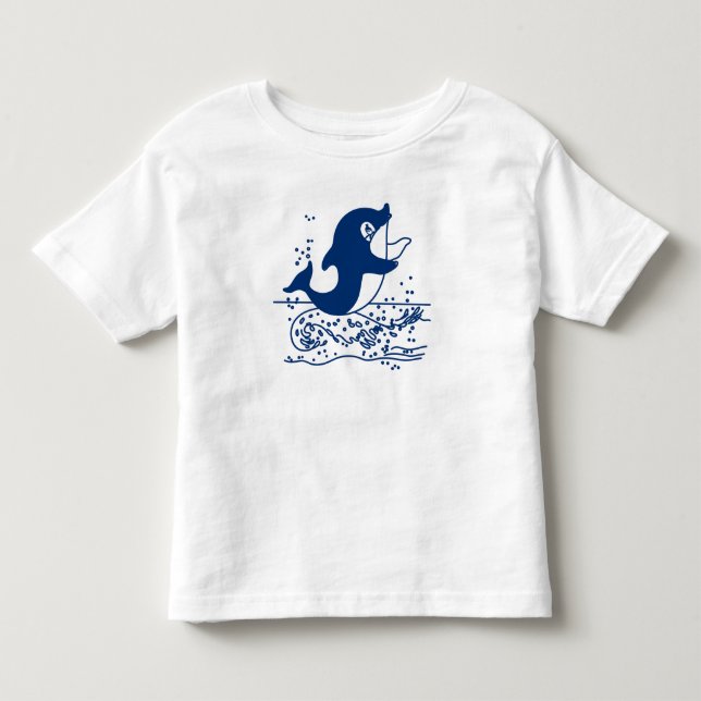 Dolphin Toddler T-Shirt (Front)
