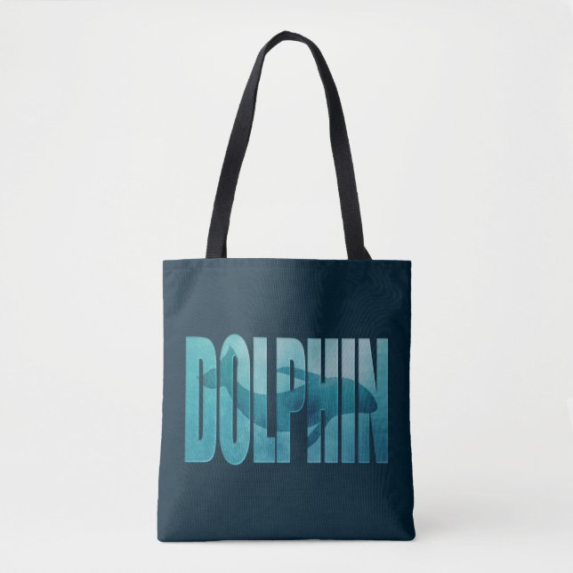 dolphin tote bag (Front)
