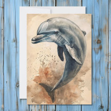 Dolphin Totem Spirit Animal Meaning Card 