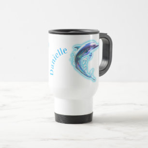 Dolphin  travel mug