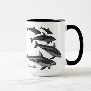 Dolphin Travel Mug Personalise Dolphin Art Mug