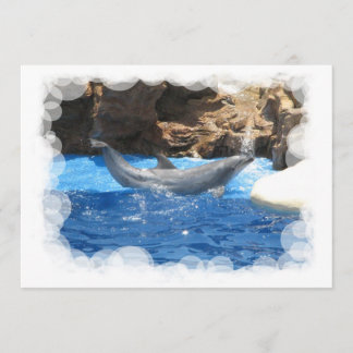 Dolphin Tricks Invitation