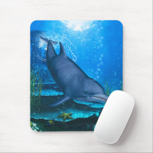 Dolphin Underwater Mouse Mat