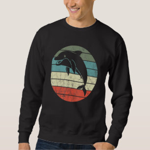Dolphin Vintage Retro Sunset Tees 60s 70s Style