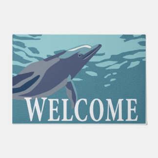 Dolphin Welcome Doormat | Cute Dolphin Doormat