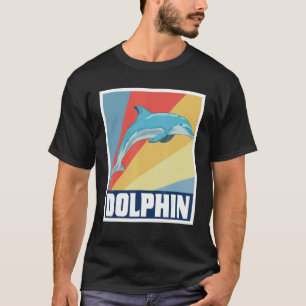 Dolphin Whale Dolphins Underwater world Maritime W T-Shirt