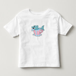 Dolphin with Cup of Water.PNG Toddler T-Shirt
