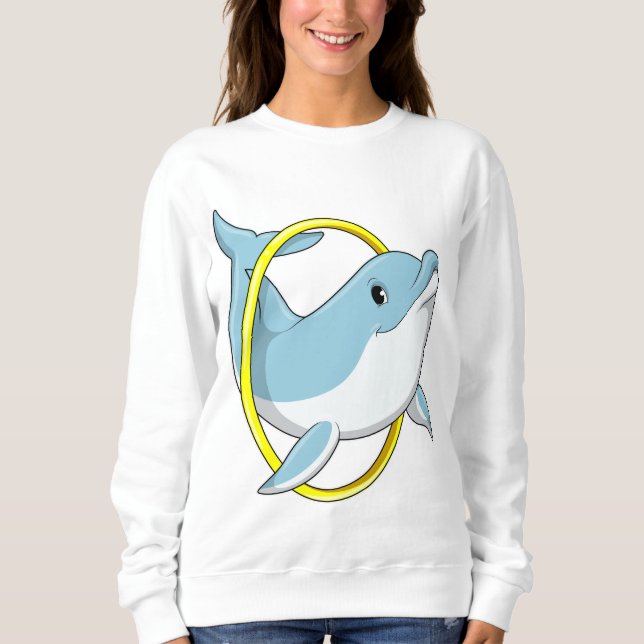Dolphin with Ring Sweatshirt (Front)