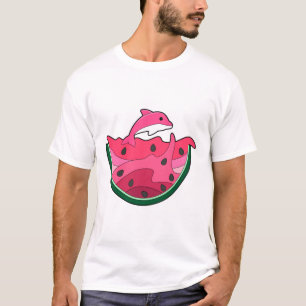 Dolphin with Watermelon T-Shirt